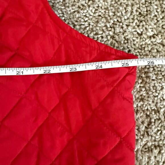 Women’s Reversible Vest Red/Leopard - XL/XXL - Winter Statement Holiday Layers - Picture 4 of 4